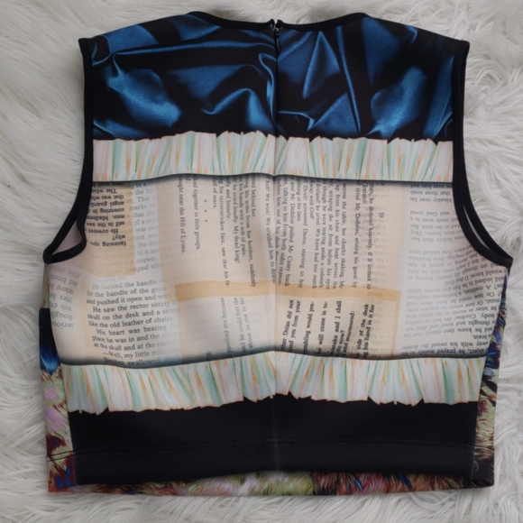 Clover Canyon Women black Top S - Picture 4 of 4